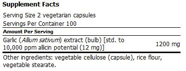 Optimized Garlic 200 Veggie Caps - Image 10