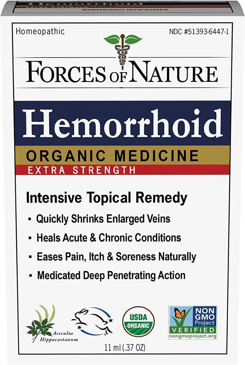 Organic Hemorrhoid Control - Extra Strength - 11 Ml - Image 4