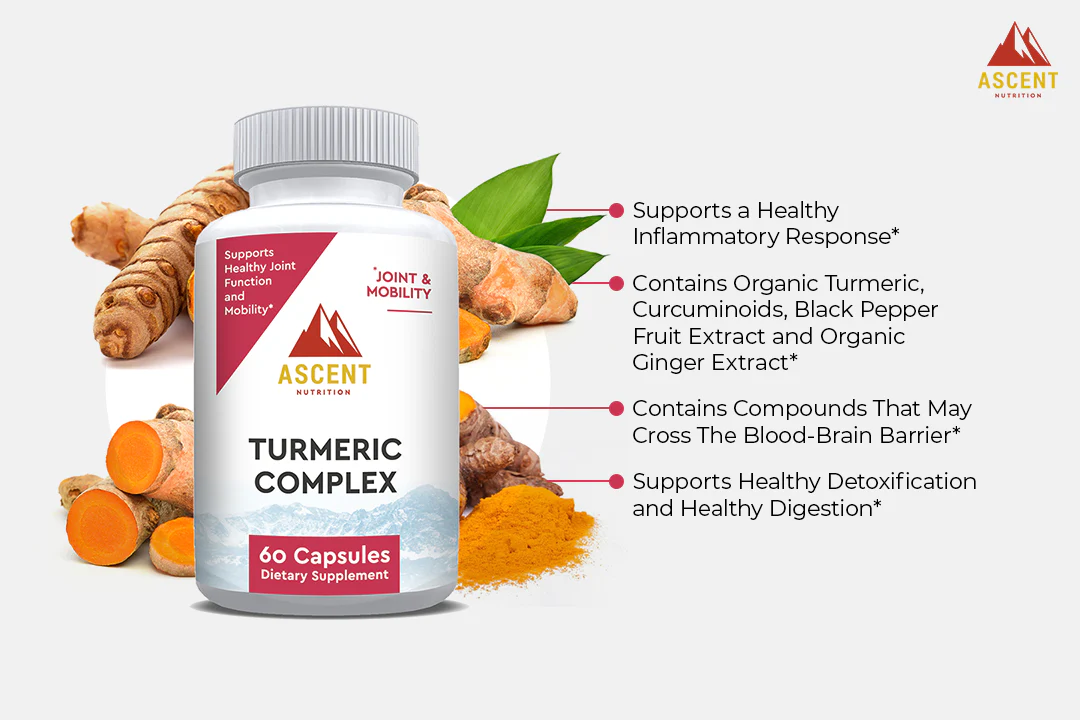 Organic Turmeric Complex, 60 Capsules, 500 mg - Image 4