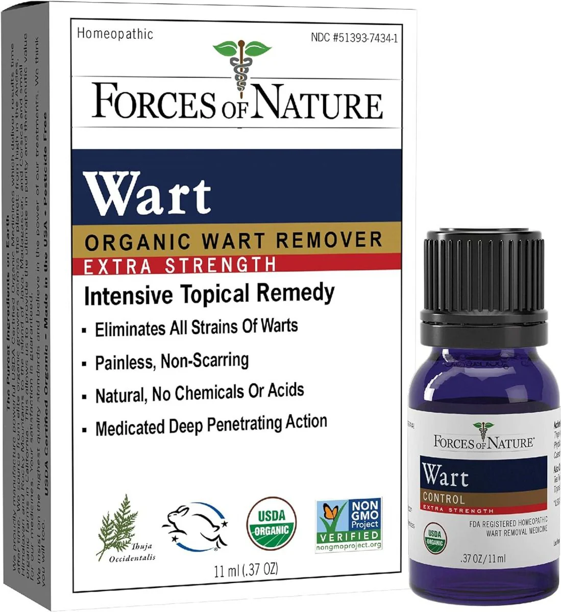 Organic Wart Control - Extra Strength - 11 Ml - Image 2