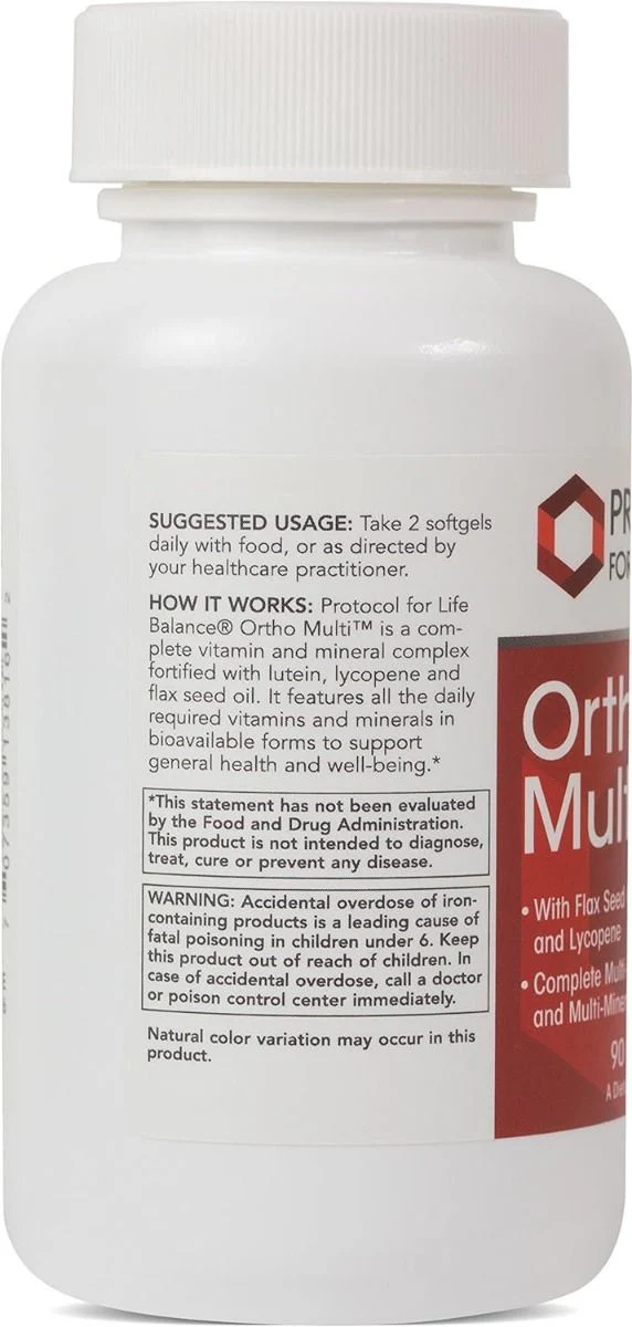 Ortho Multi w/Flax Oil 400 MG 90 Softgels - Image 5