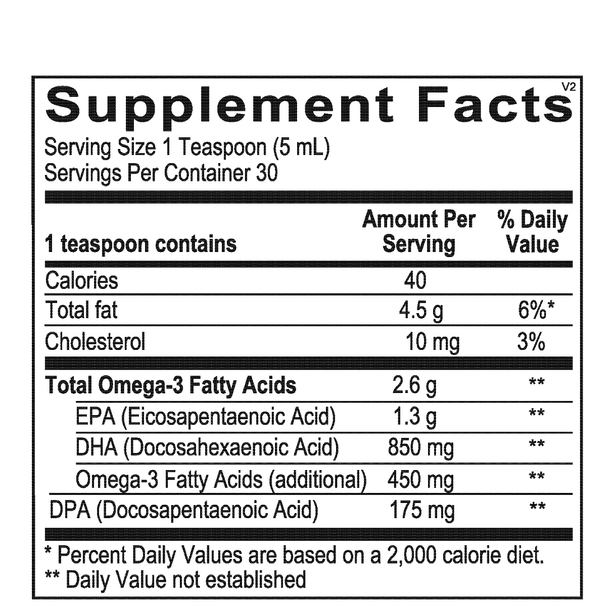 OrthOmega Liquid Fish Oil 5.07 fl oz Liquid Mango - Image 2