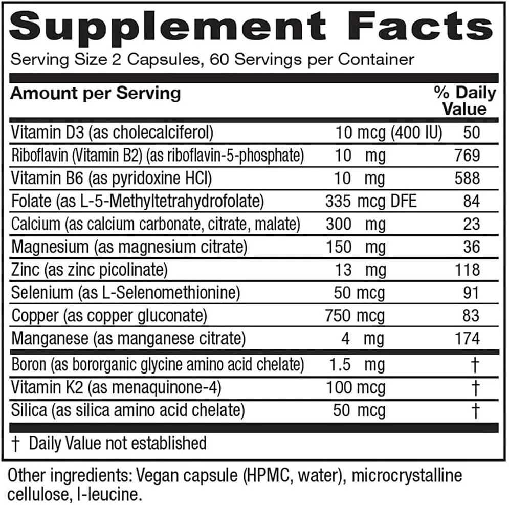 Osteoblend 120 Capsules - Image 3