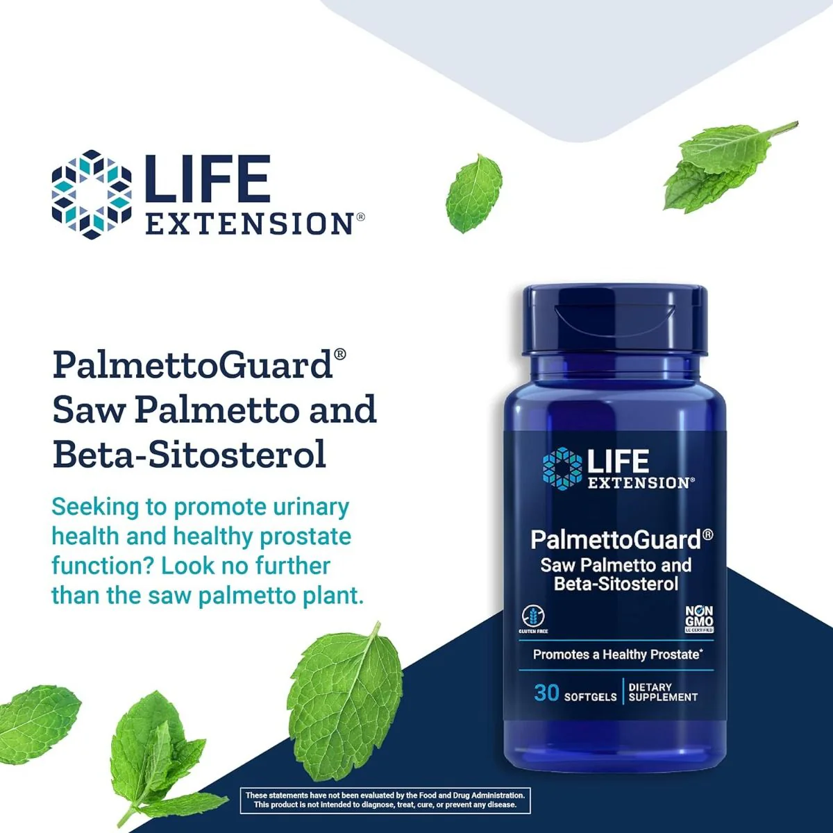 PalmettoGuard Saw Palmetto with Beta-Sitosterol 30 Softgels - Image 7
