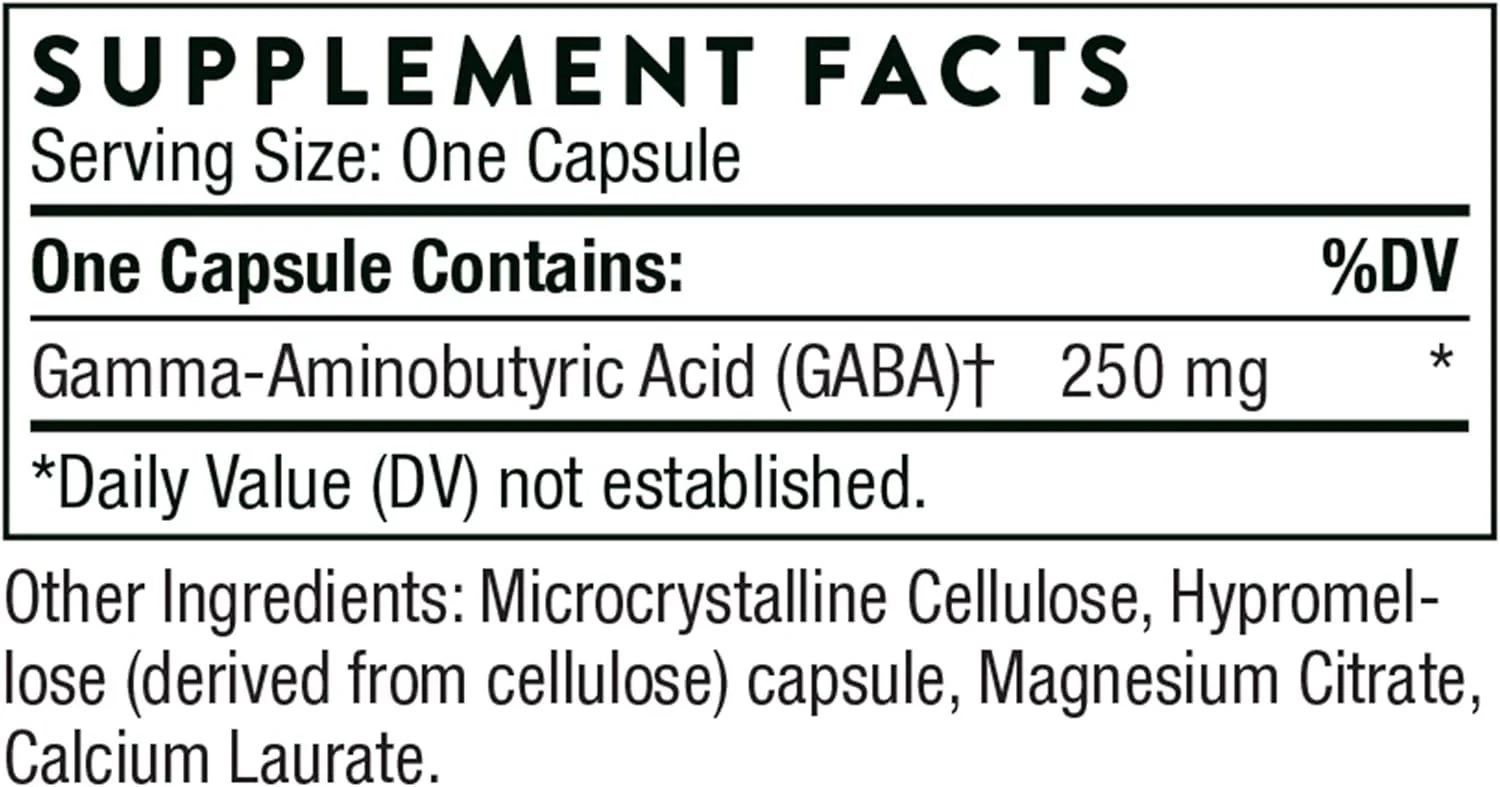 PharmaGaba-250 250 MG 60 Veggie Caps - Image 2