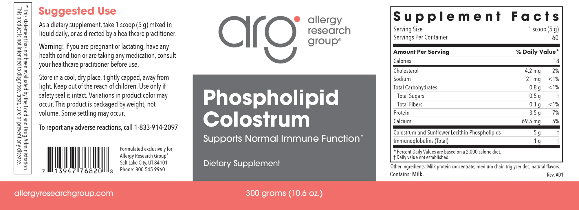 Phospholipid Colostrum 300 G Powder - Image 2