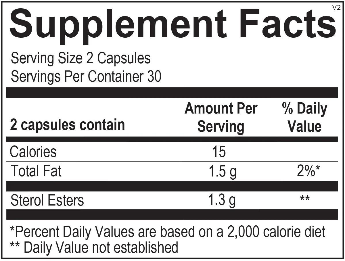 Plant Sterols 60 Capsules - Image 2