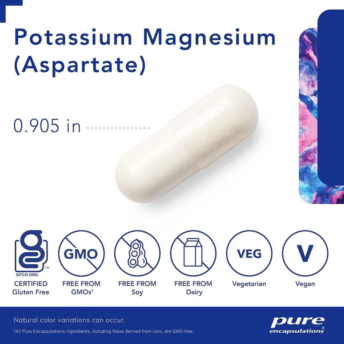 Potassium Magnesium (Aspartate) 90 Capsules - Image 3