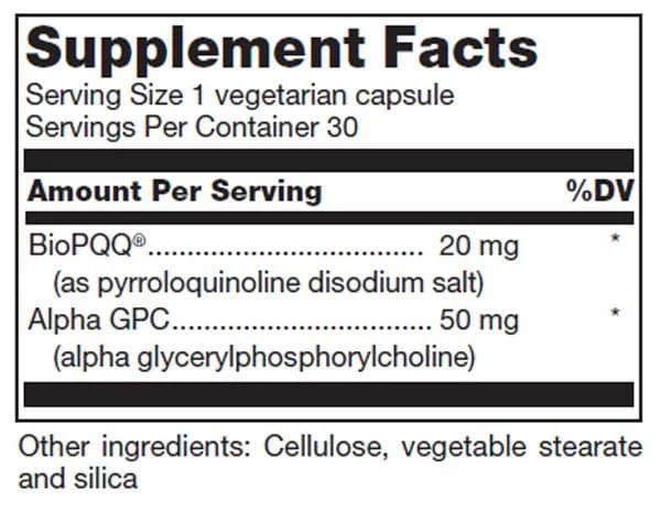PQQ Plus 30 Veggie Caps - Image 2