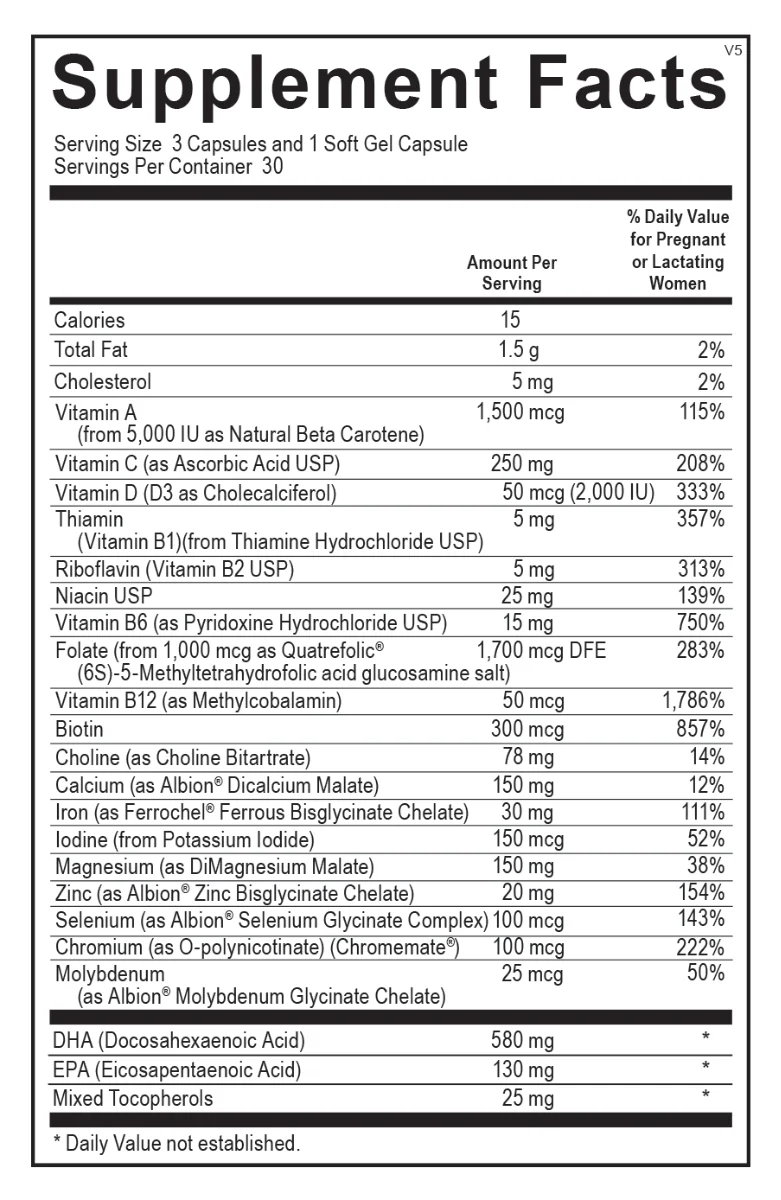 Prenatal Complete with DHA 20 Servings - Image 2