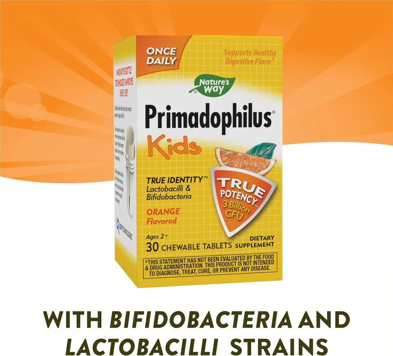 Primadophilus Kids 30Chewable TabletsOrange - Image 5