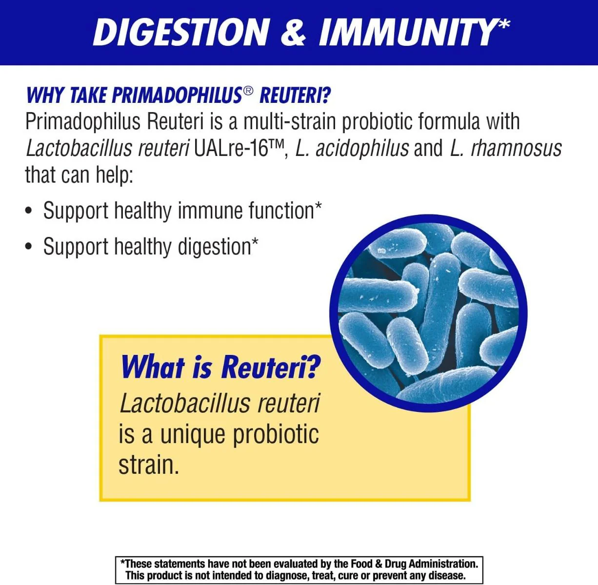 Primadophilus Reuteri 30Capsules - Image 2