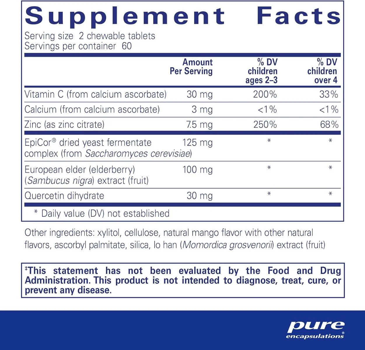 PureDefense 120 Chewable Tablets - Image 2