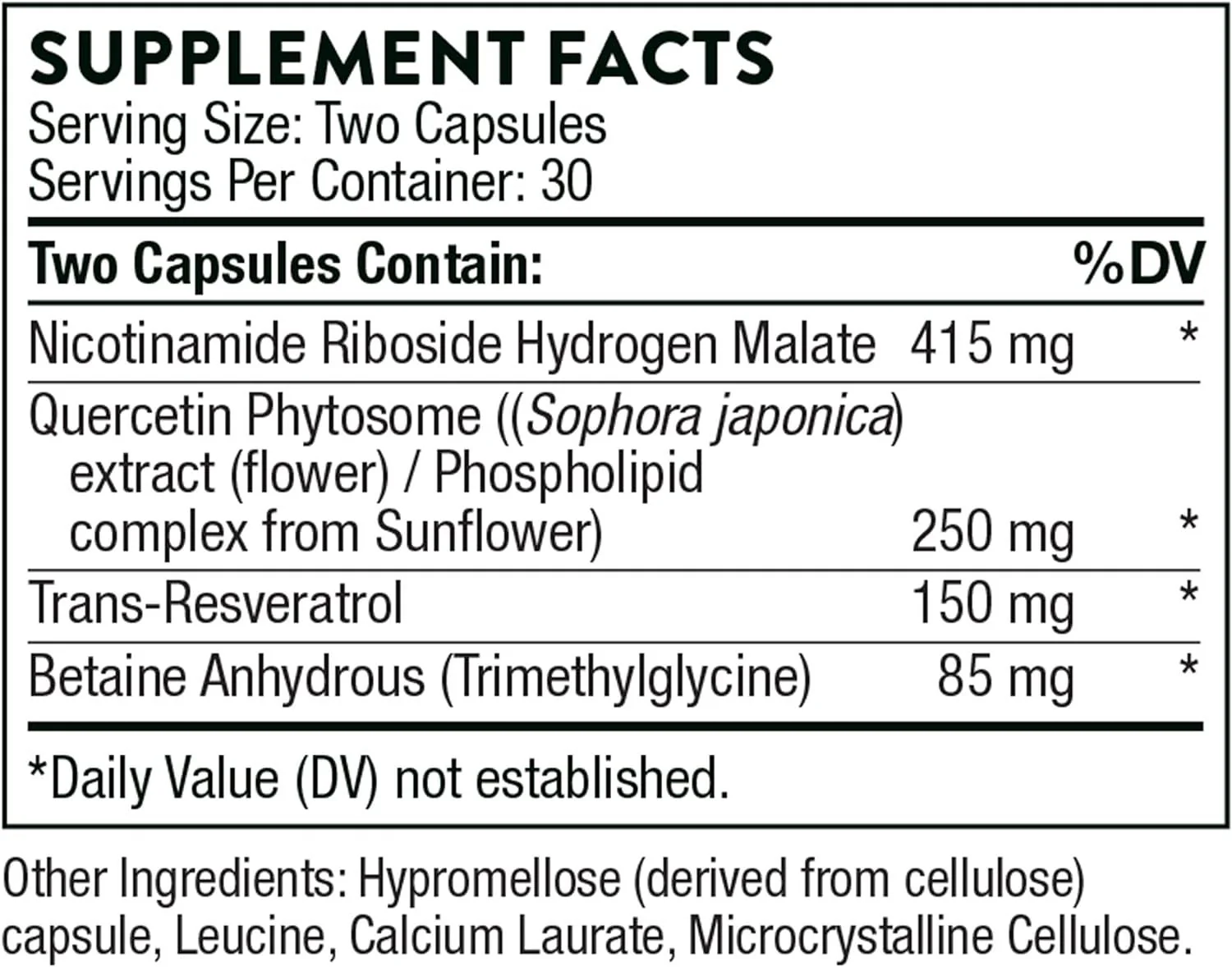 Resveracel 60 Capsules - Image 2