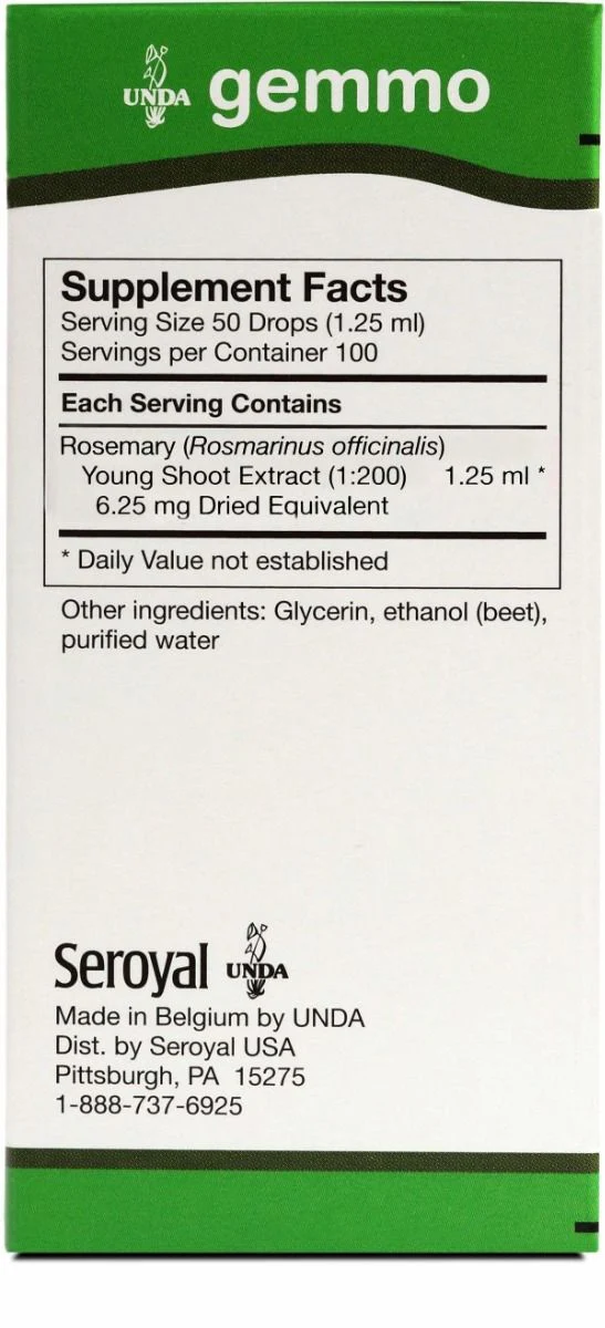 Rosmarinus officinalis 4.2 fl oz (125mL)Liquid - Image 2