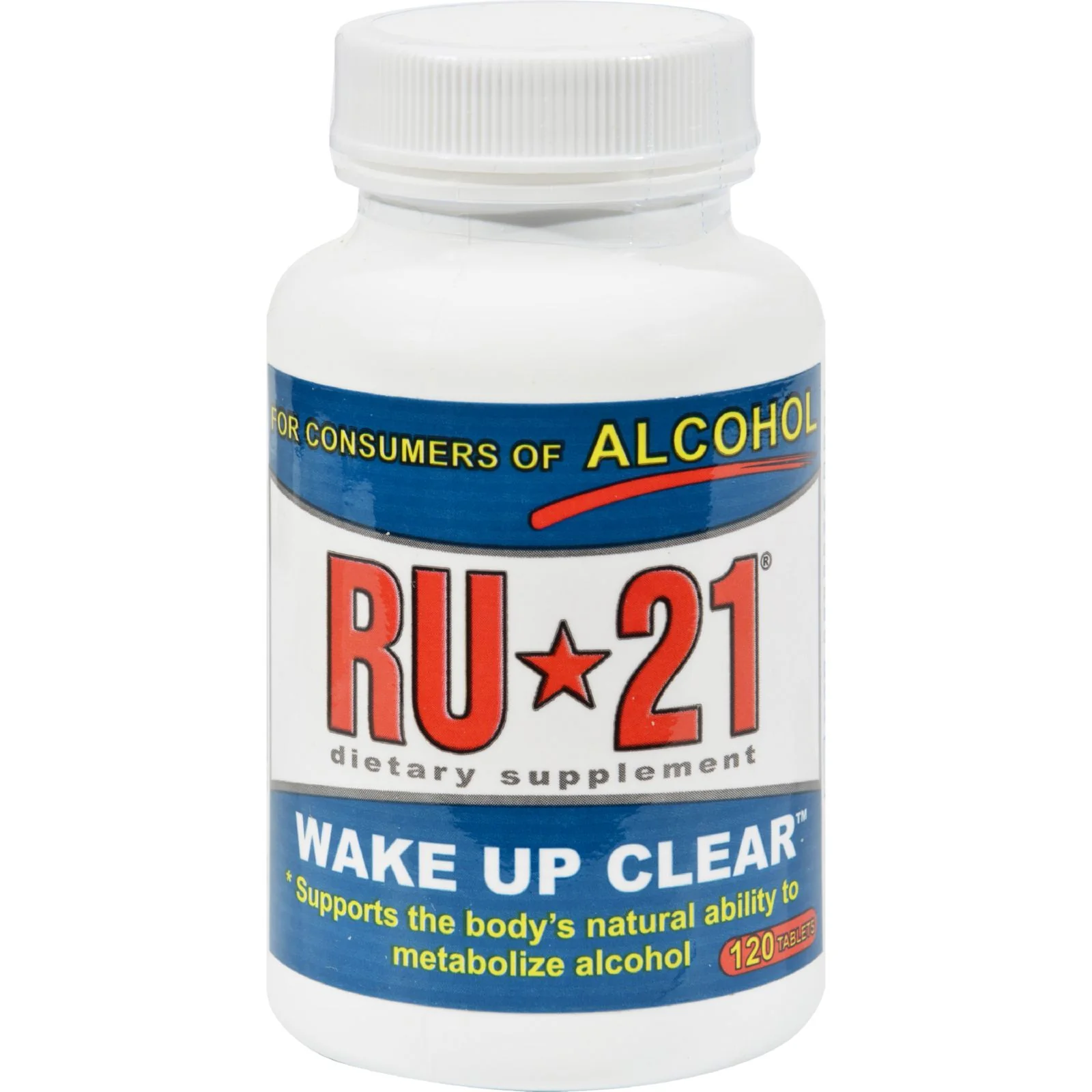 RU-21 Alcohol Metabolism Supplement - 20 Tablets - Image 2