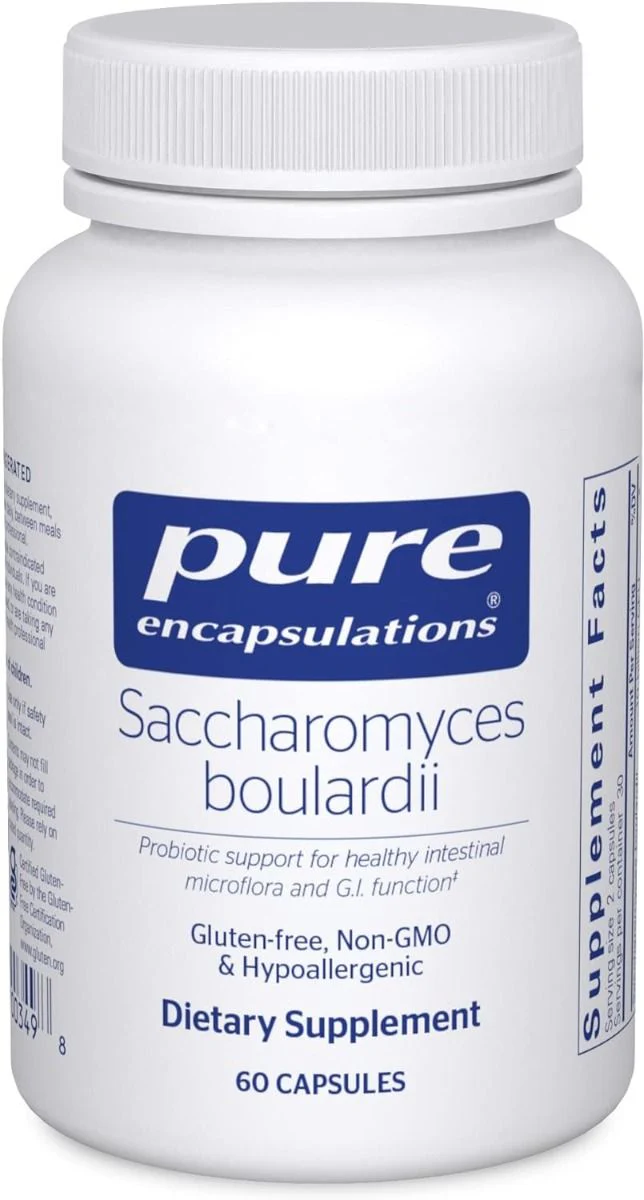 Saccharomyces Boulardii 60 Veggie Caps