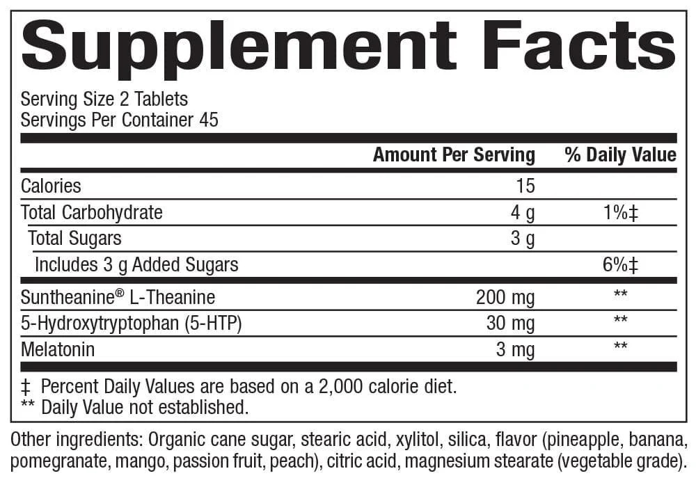 Somno-Pro 90Chewable Tablets - Image 2