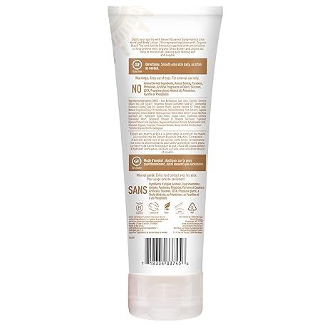 Spicy Vanilla Chai Hand and Body Lotion 8 Fl. Oz. Lotion - Image 2