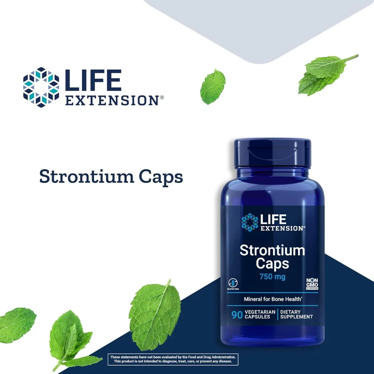 Strontium Caps 750 MG 90 Veggie Caps - Image 8