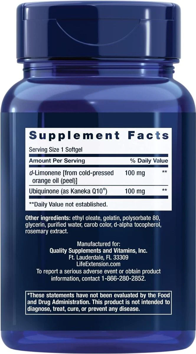Super-Absorbable CoQ10 100 MG 60 Softgels - Image 2