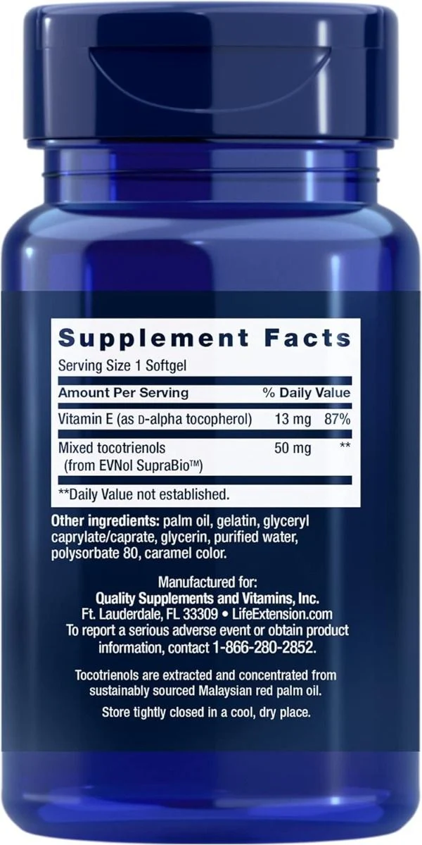 Super-Absorbable Tocotrienols 60 Softgels - Image 2