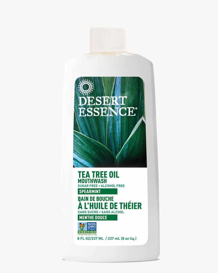 Tea Tree Oil 8 Fl. Oz. Mouthwash Spearmint - Image 2