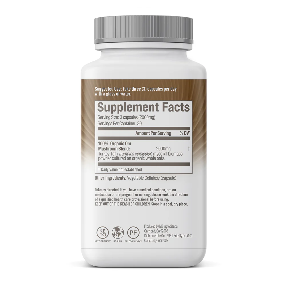 Turkey Tail Mushroom Superfood Capsules - Image 2