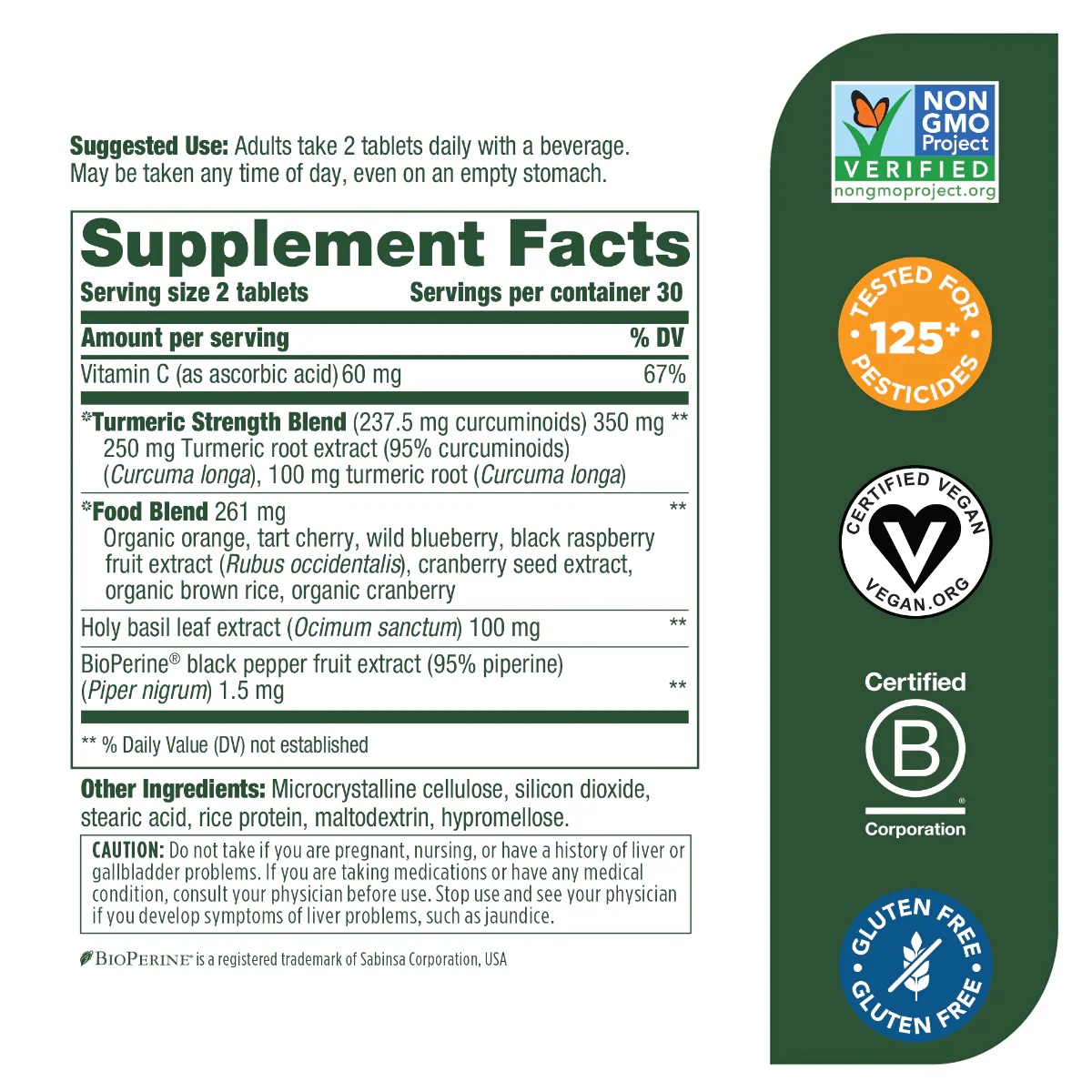 Turmeric Curcumin Minis Whole Body - Image 2