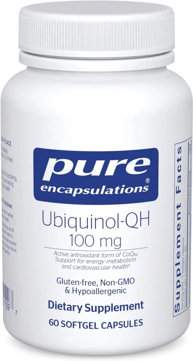 Ubiquinol-QH 100 MG 60 Capsules