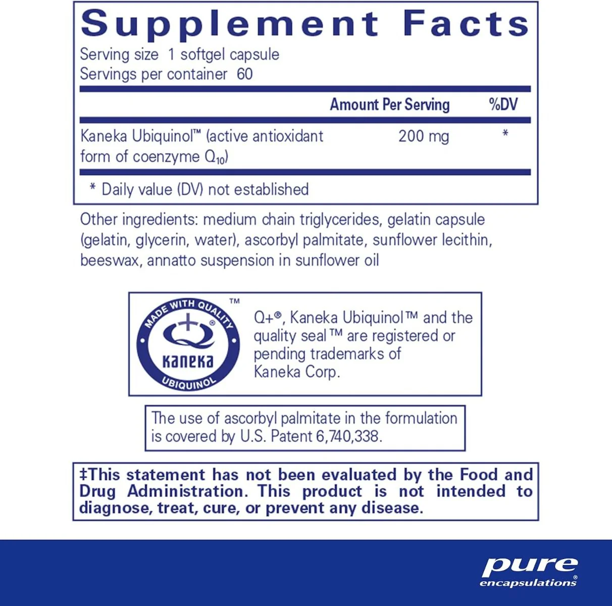 Ubiquinol-QH 200 Mg 60 Capsules - Image 2