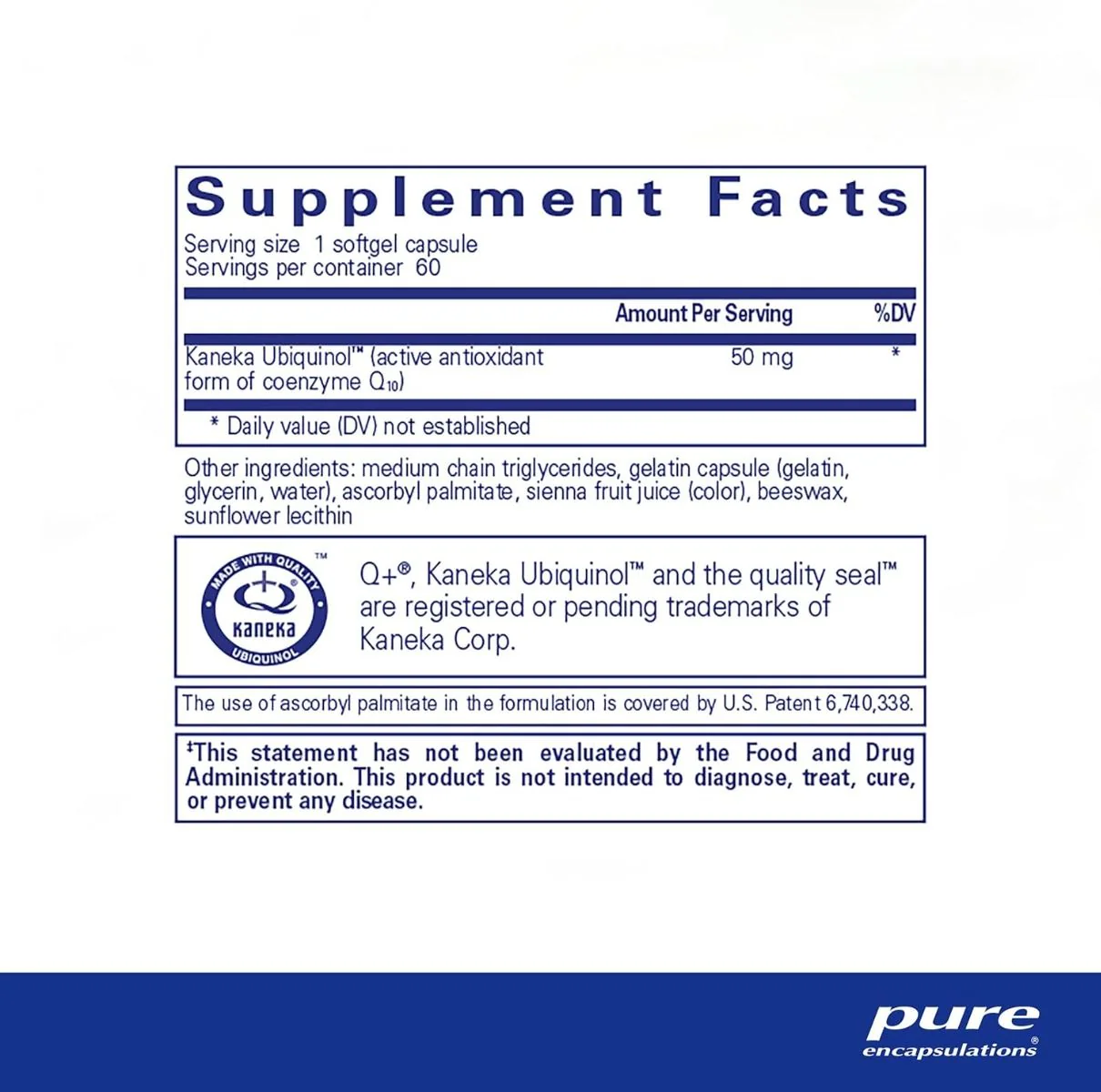 Ubiquinol-Qh 50 MG 60 Capsules - Image 2