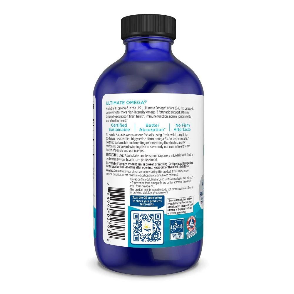 Ultimate Omega Oz Liquid Lemon - Image 2