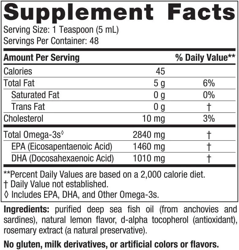 Ultimate Omega Oz Liquid Lemon - Image 5