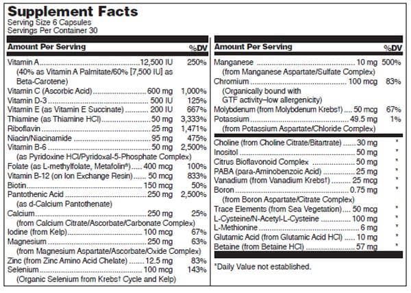 Ultra Preventive III 180 Capsules - Image 2