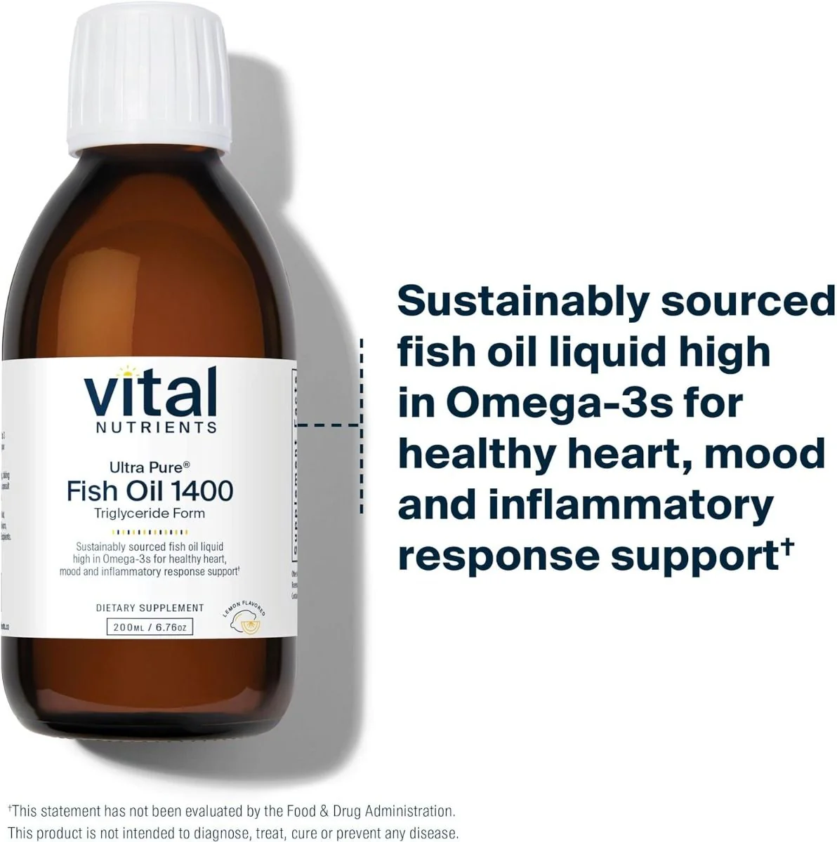 Ultra Pure Fish Oil 1400 200mlLiquidLemon - Image 7