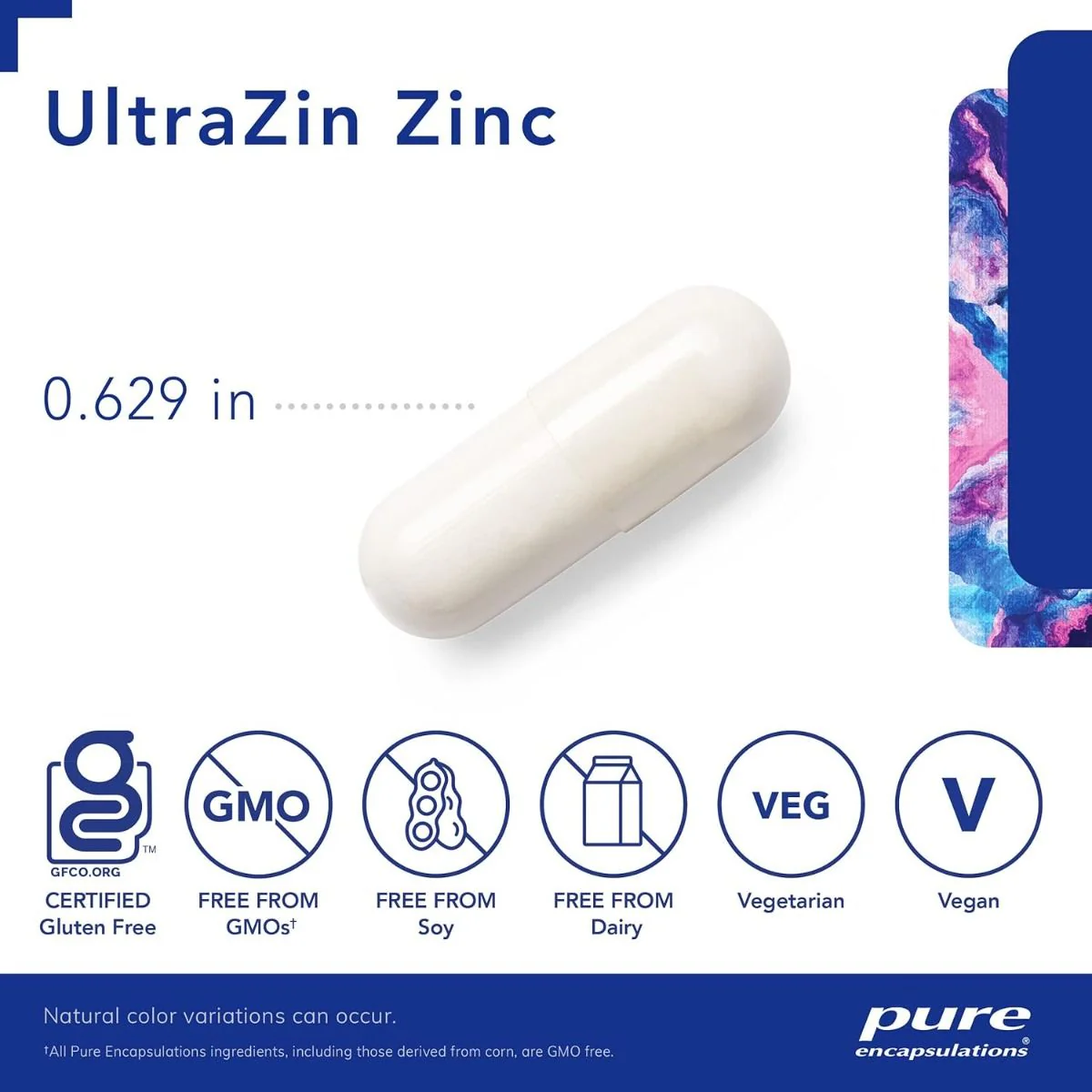 Ultra Zin Zinc 90 Capsules - Image 3