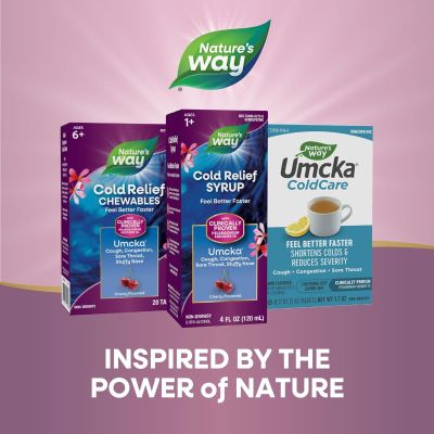 Umcka Cold Care Syrup Alcohol Free 4 OZSyrupCherry - Image 2