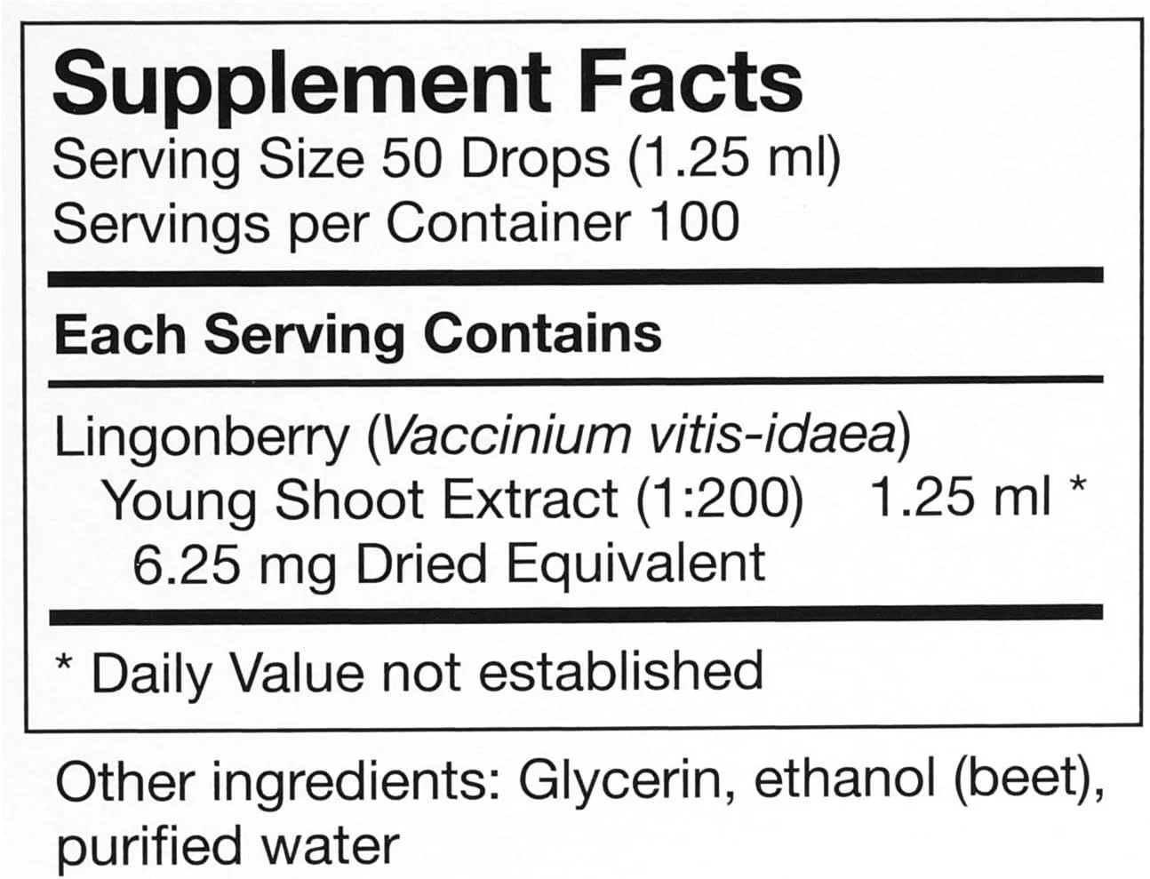 Vaccinium Vitis Idaea 4.2  Oz. (125 Ml) - Image 4