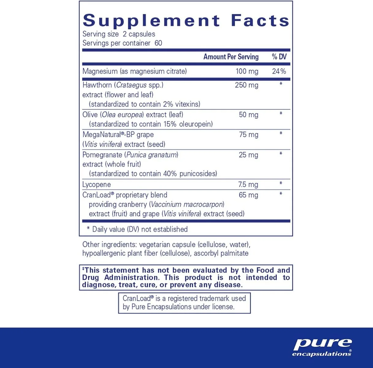 Vascular Relax 120 Capsules - Image 2