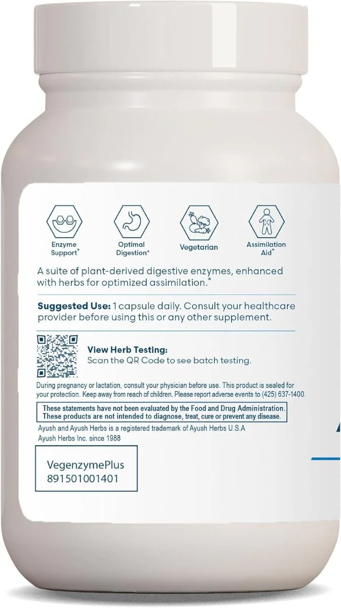 Vegenzyme Plus 90Veggie Caps - Image 8