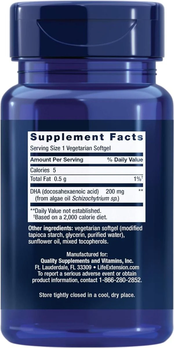 Vegetarian DHA 30 Softgels - Image 2
