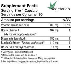 Venous Support 90 Veggie Caps - Image 2