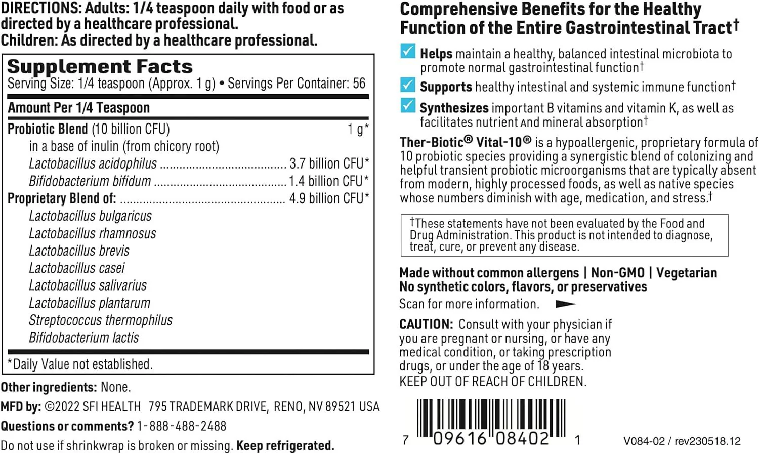 Vital-10 2 oz (57g) Powder - Image 3