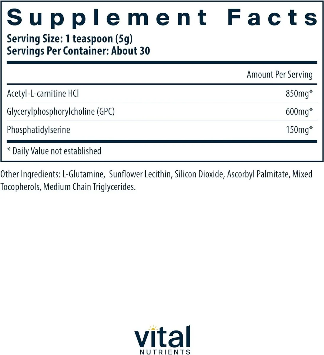 Vital Brain Powder 150g Powder - Image 2
