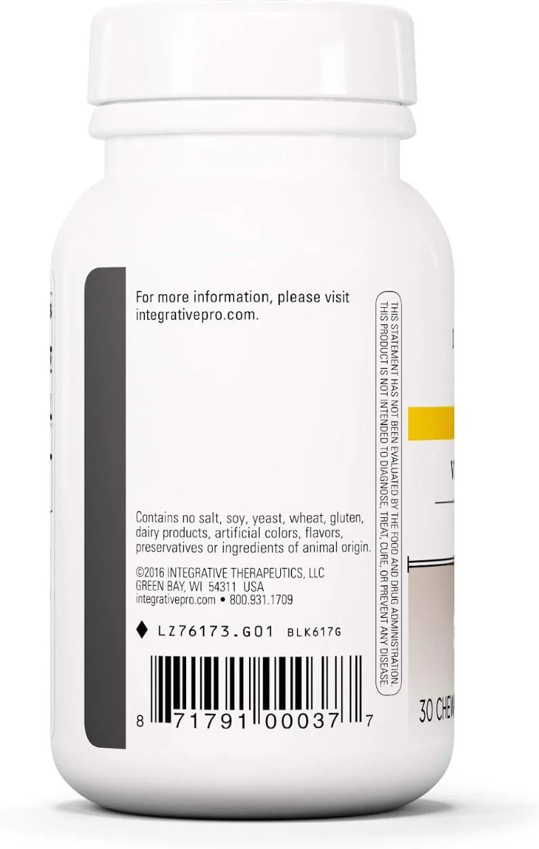 Vitaline CoQ10 Chewable 200 MG 30 Chewable Wafers Chocolate - Image 3