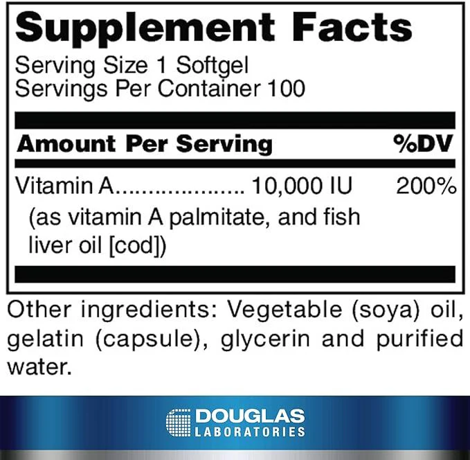 Vitamin A 100 Softgels - Image 2
