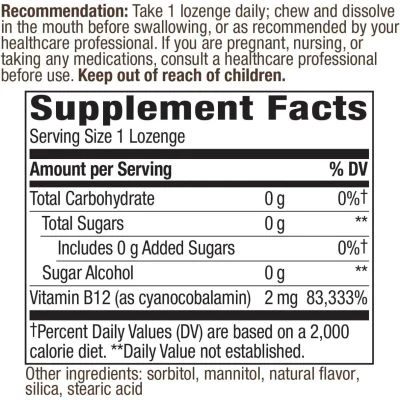Vitamin B12 100Lozenges - Image 5