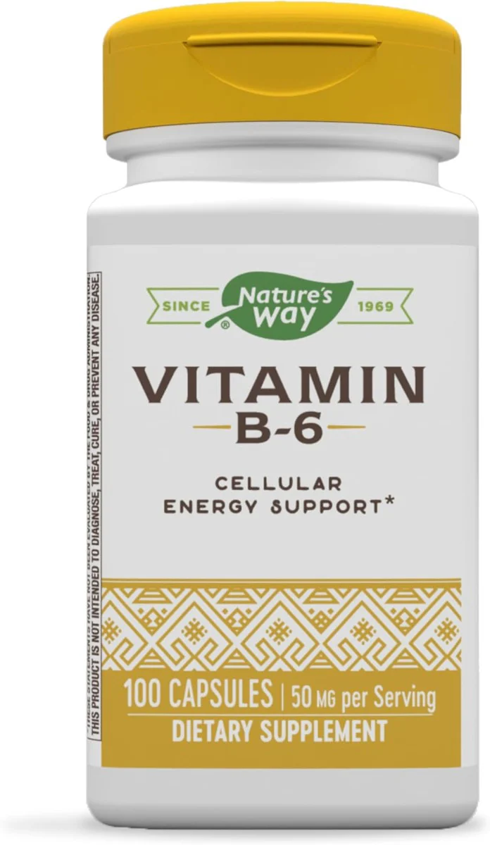 Vitamin B6 100 Capsules