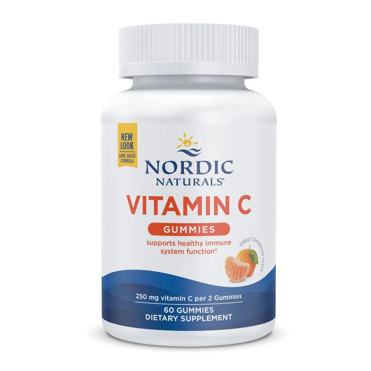 Vitamin C Gummies 250 MG 60 Gummies Tangerine - Image 2